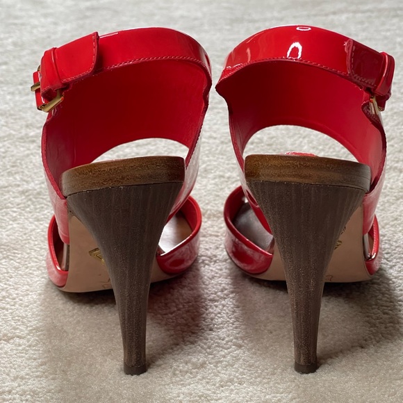 BCBGMaxAzria patent leather slingback heels - Picture 6 of 8